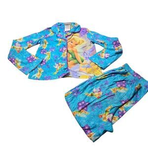 Disney Fairies Tinkerbell Pajamas S6/6x